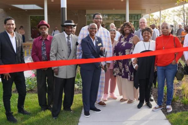 Ribbon Cutting at the Irene McCoy Gaines Apartments