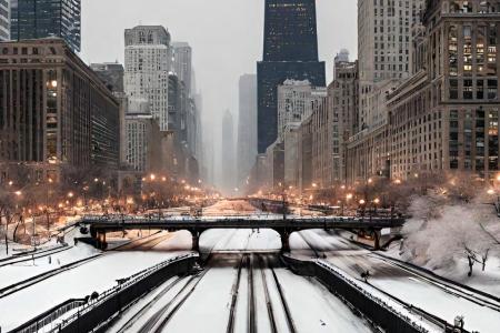 OIG - Snowy train tracks