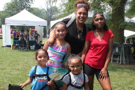 family at LAC Fun Day